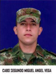 Cabo Segundo Miguel Angel Vega, asesinado por las FARC
