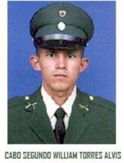 Cabo Segundo William Torres Alvis, asesinado por las FARC