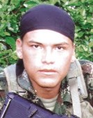 Soldado Oswaldo Flóres Ortega, asesinado por las FARC