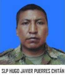 Soldado Profesional Hugo Puerres Chitán, asesinado por las FARC