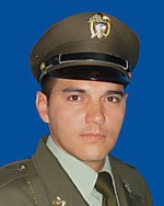 Subintendente Sandro Germán Trujillo Candela, herido por las FARC